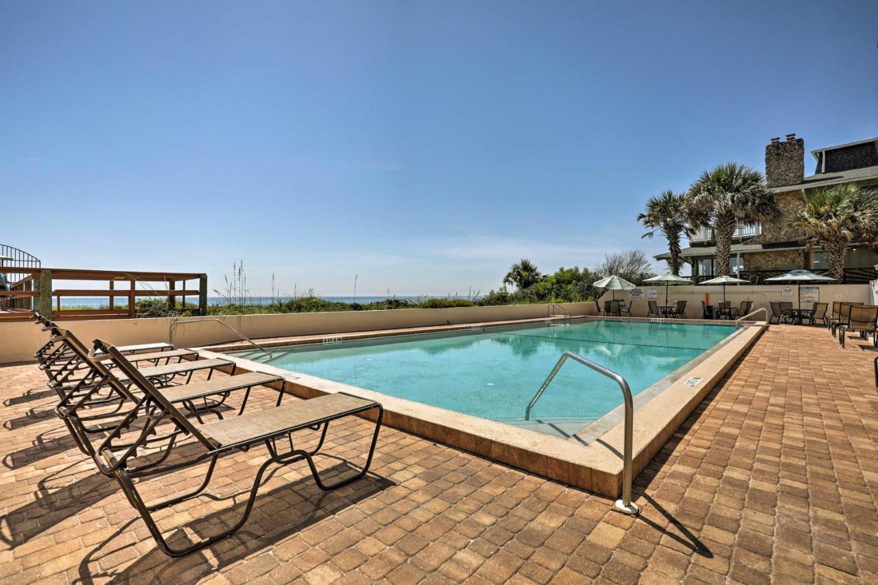 Oceanfront St Augustine Studio With Pool Access! St. Augustine Exteriér fotografie